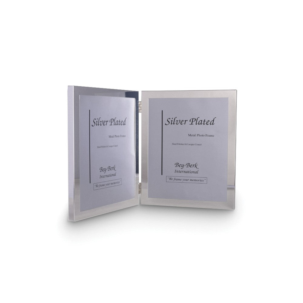 Bey Berk Clement Silver Plated 8X10 Double