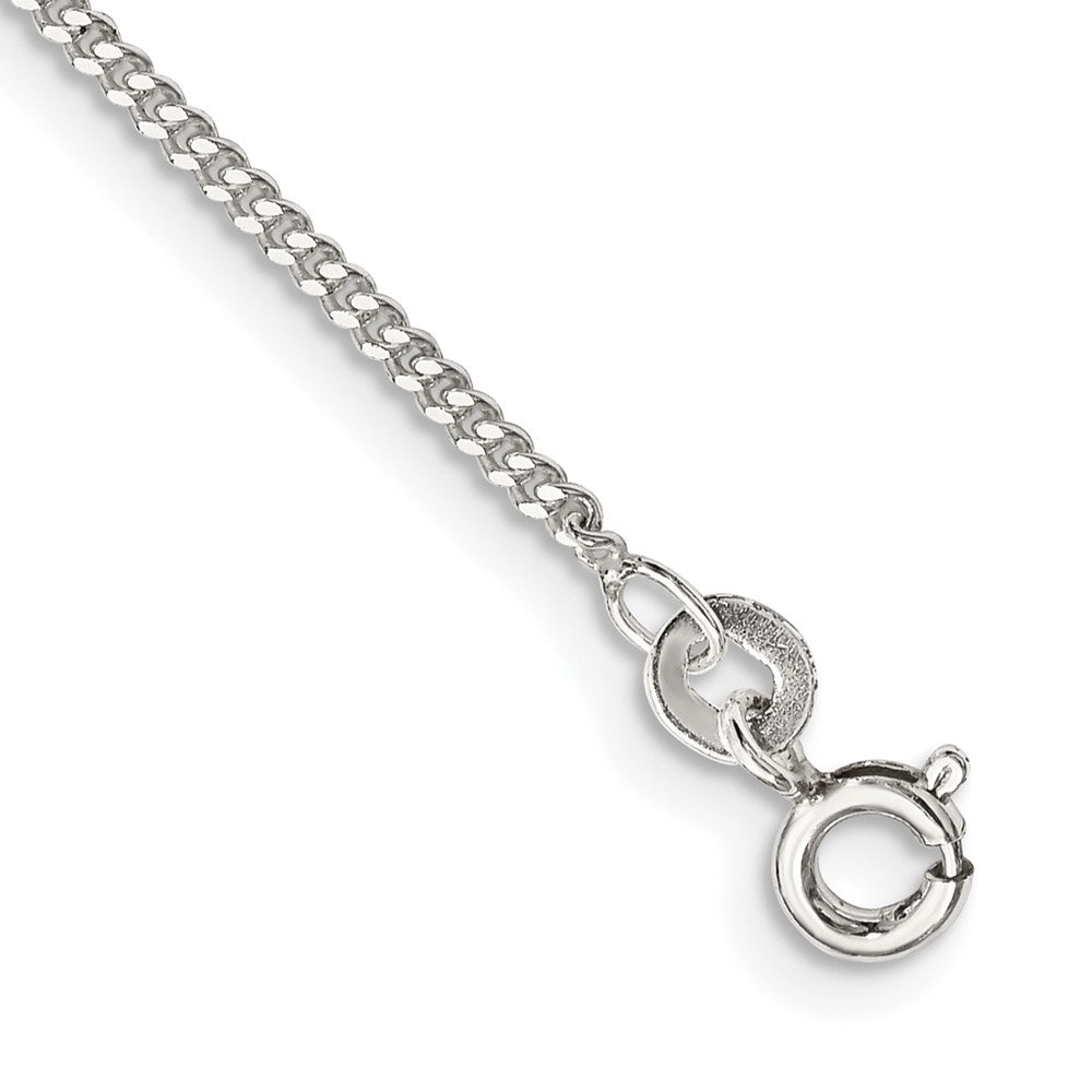 Sterling Silver 1.5mm Curb Chain 7 inches