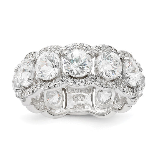 Cheryl M Sterling Silver CZ Ring
