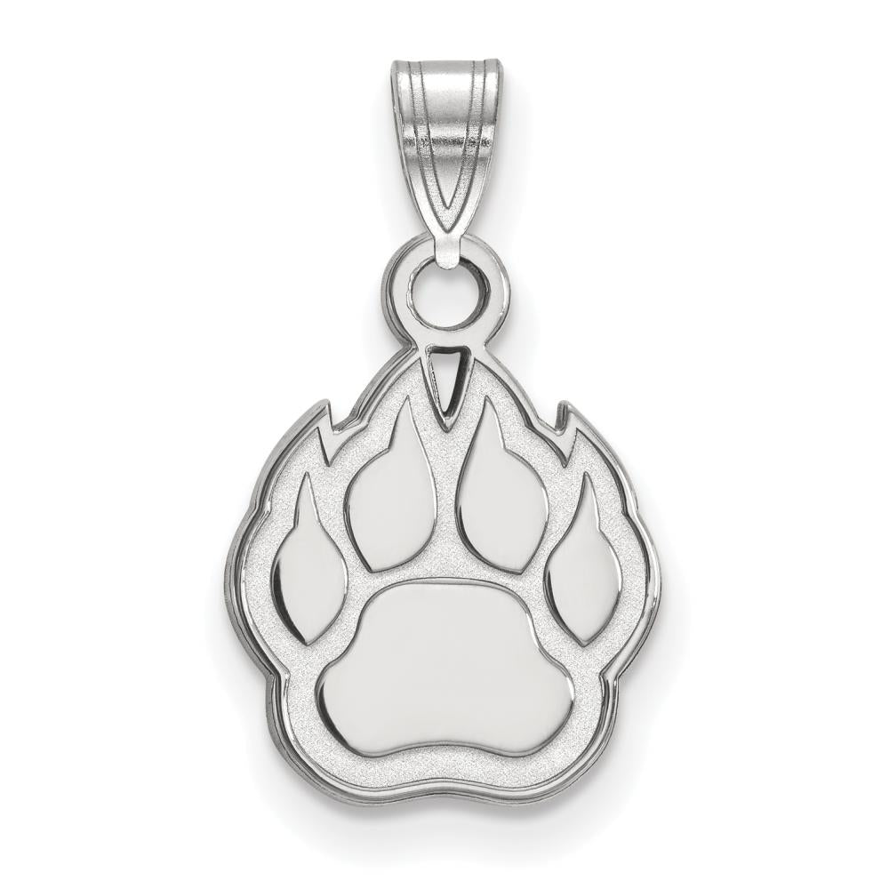 LogoArt Sterling Silver Northern Illinois University Small Pendant Necklace