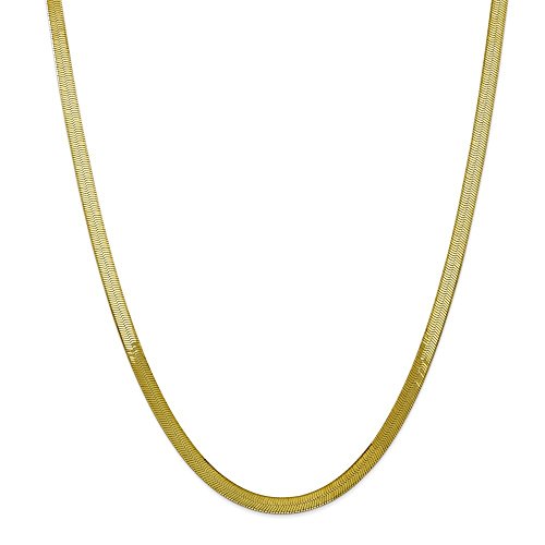 10k 5mm Silky Herringbone Chain