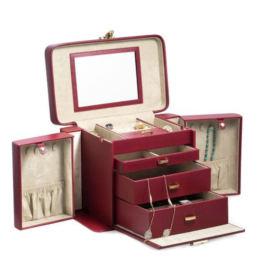 Lizard Leather Jewelry Case