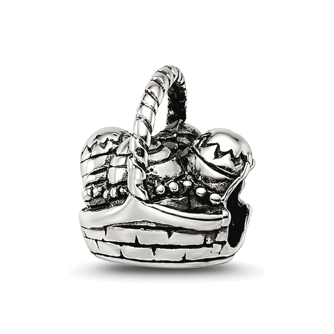 Sterling Silver Reflections Easter Basket Bead