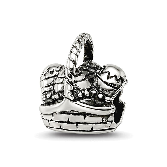Sterling Silver Reflections Easter Basket Bead