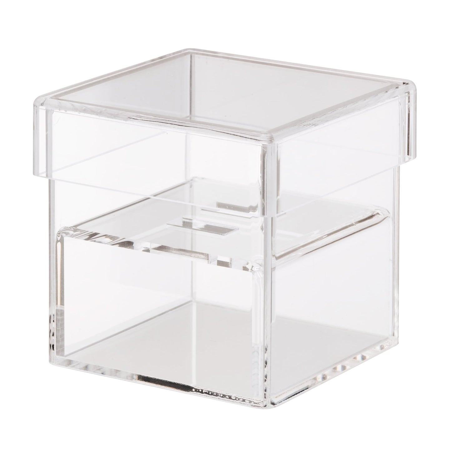 Lillian Rose Clear Acrylic Ring Box Ring Pillow Alternative