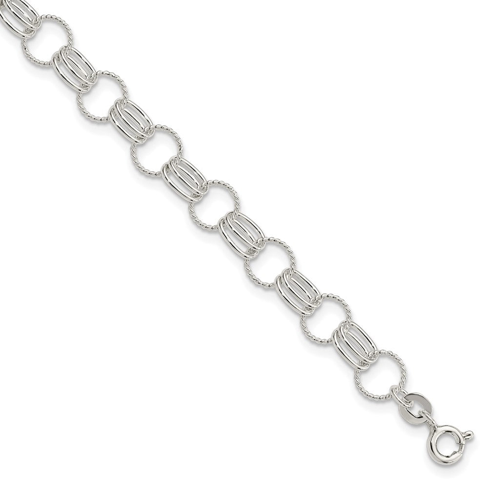 Sterling Silver Bracelet 7.25 inches