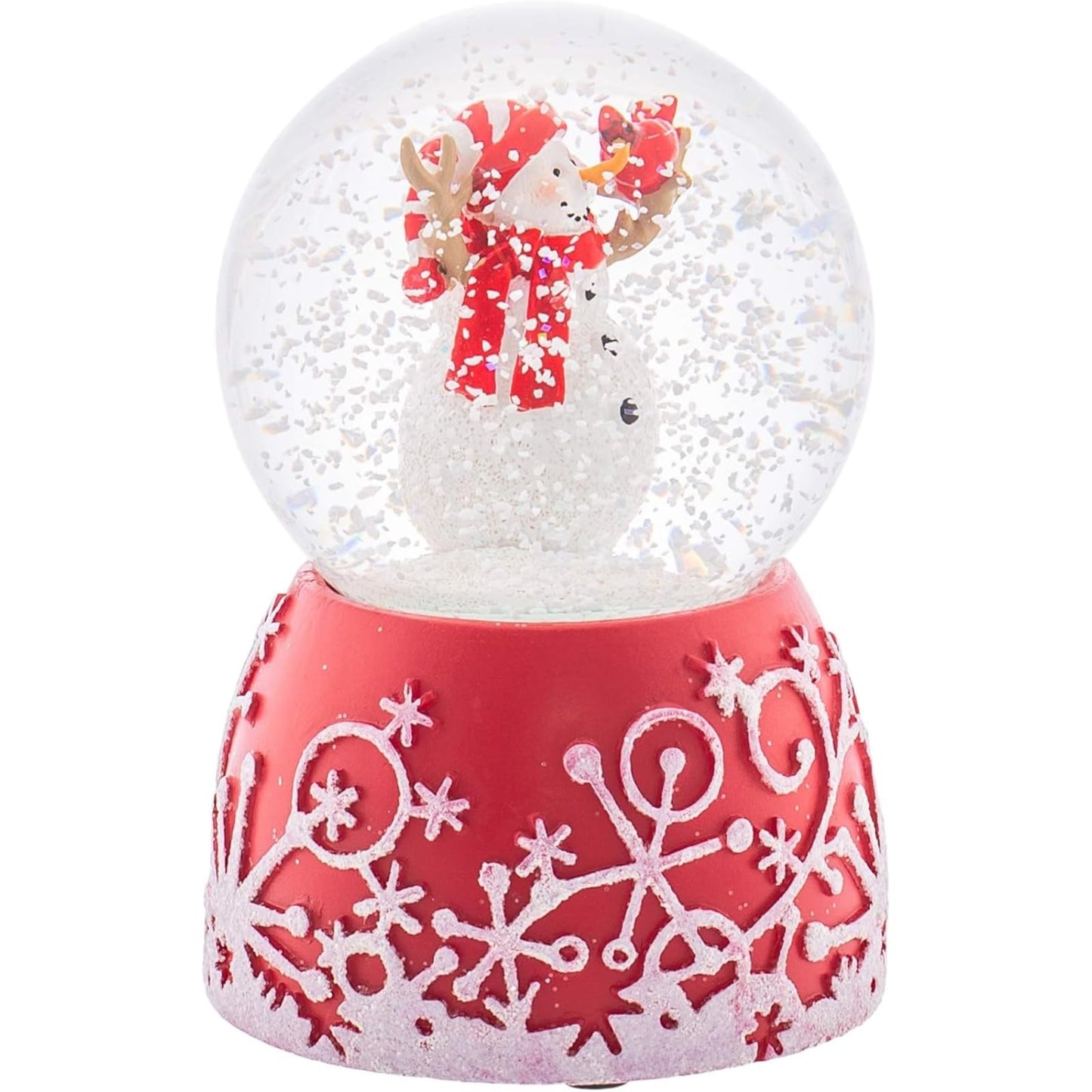 Roman Mus 5" Cardinal Eats Snowman 80mm W/U