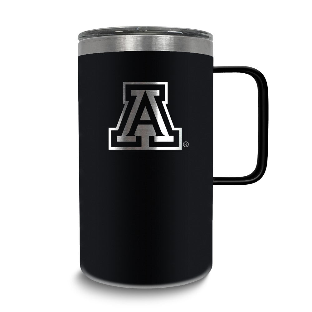 Collegiate University of Arizona Stainless Steel 18 oz. Hustle Mug with Lid