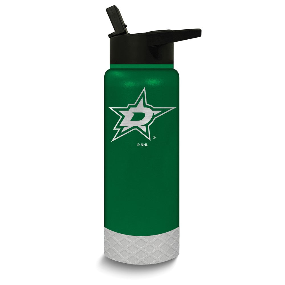 NHL Dallas Stars Stainless Steel Silicone Grip 24 oz. Water Bottle