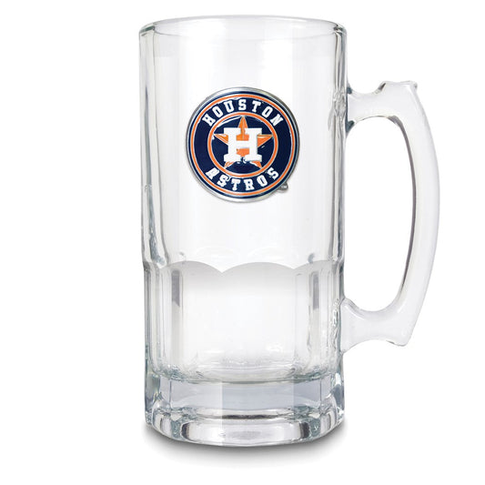 MLB Houston Astros Glass 32 ounce Macho Mug