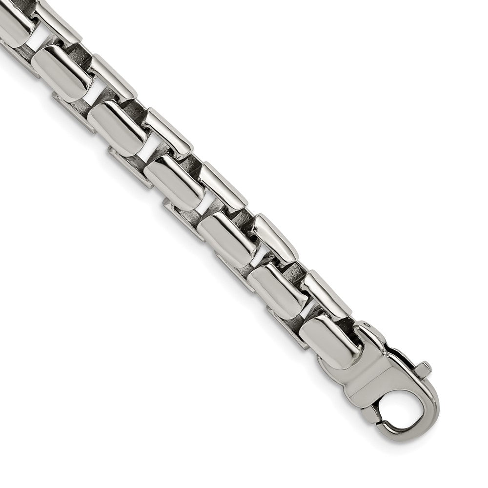 Stainless Steel Polished 8.5in Bracelet 8.5 inches