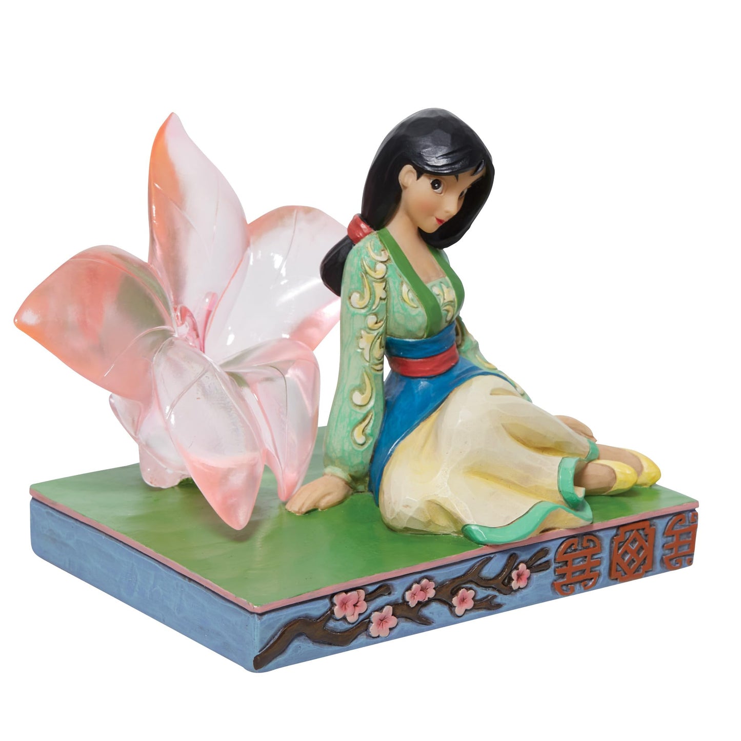 Enesco Jim Shore Disney 4.75" Mulan Beauty in The Fight Figurine