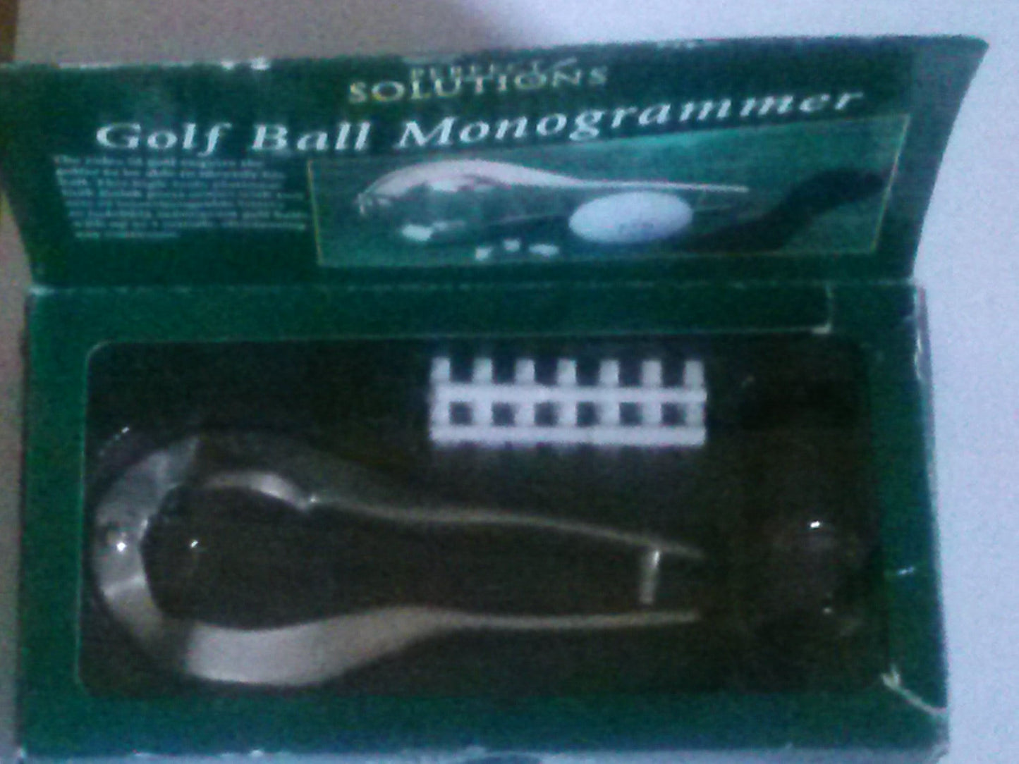 PERFECT SOLUTIONS GOLF BALL MONOGRAMMER