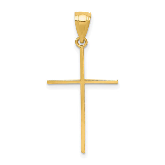 10k Gold Cross Pendant