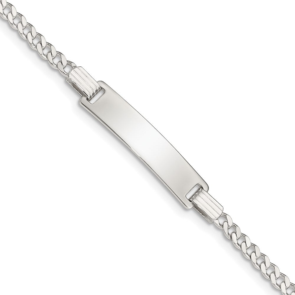 Sterling Silver Baby ID Bracelet 5.5 inches