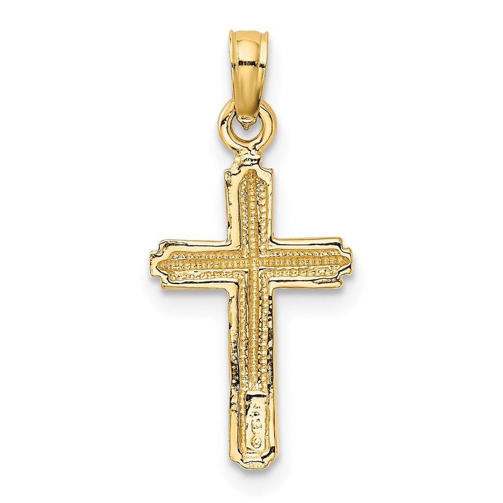 10k Gold Cross Pendant