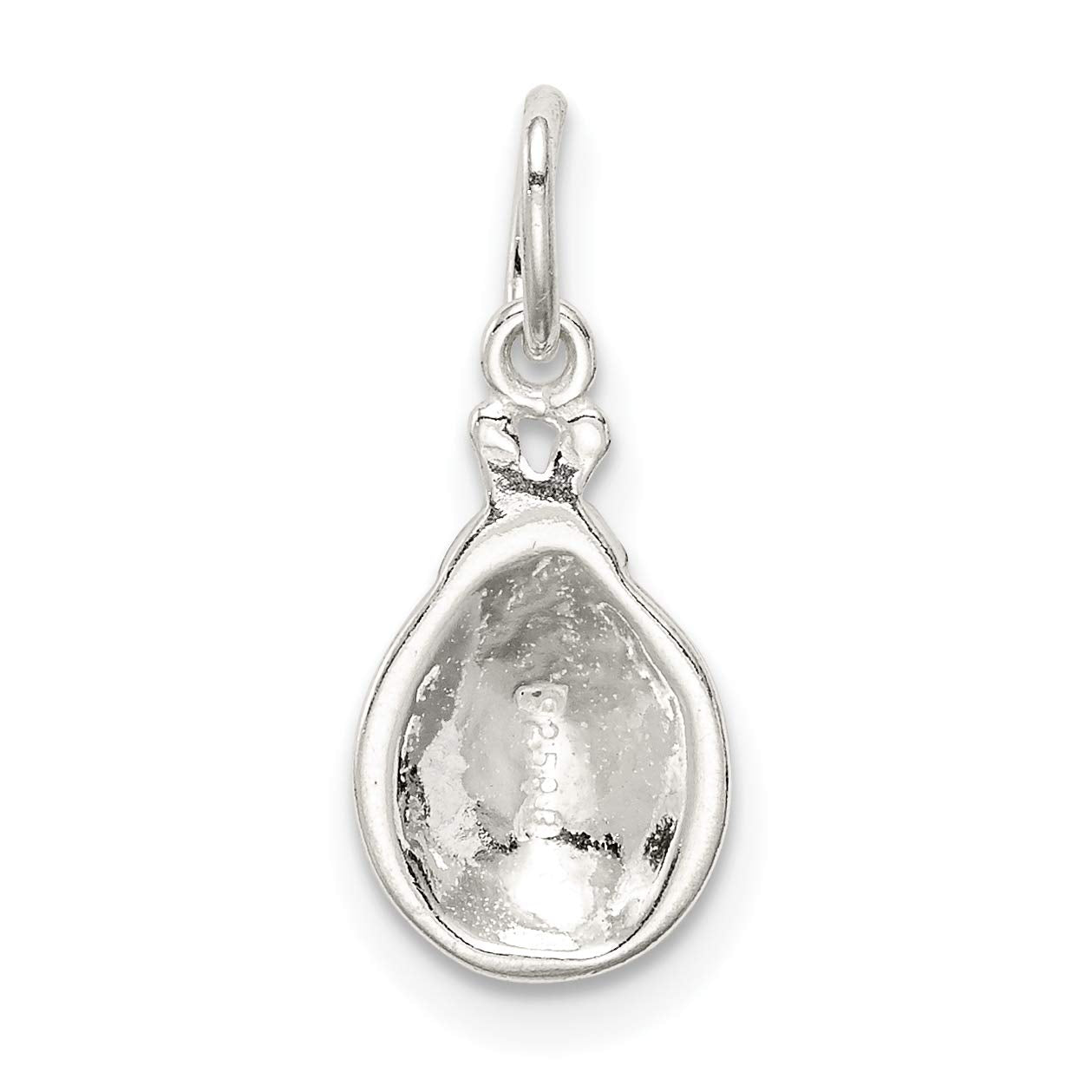 Sterling Silver Enameled Lady Bug Charm