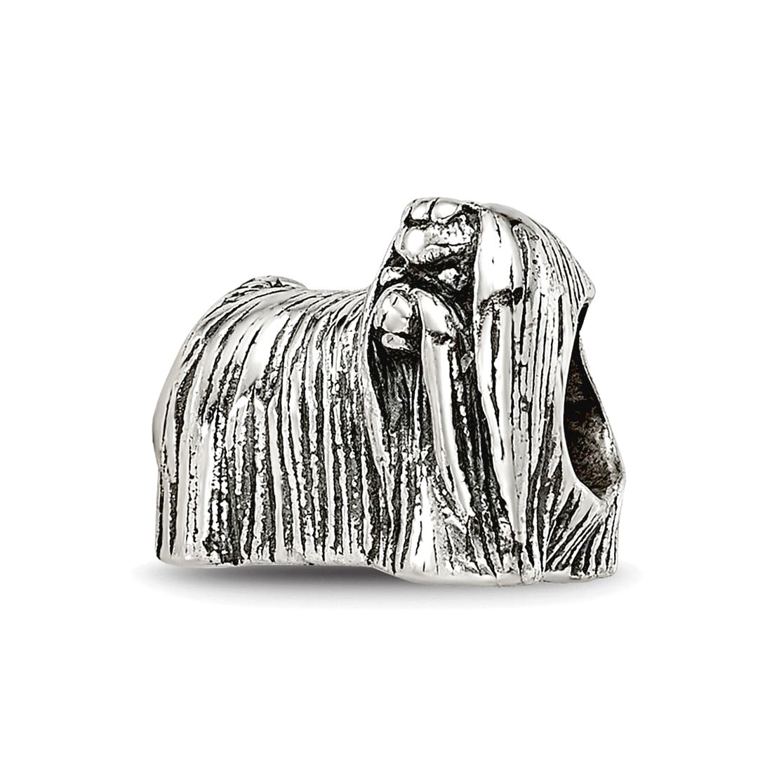 Sterling Silver Reflections Maltese Dog Bead