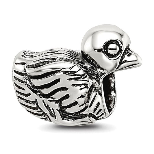 Sterling Silver Reflections Kids Duck Bead