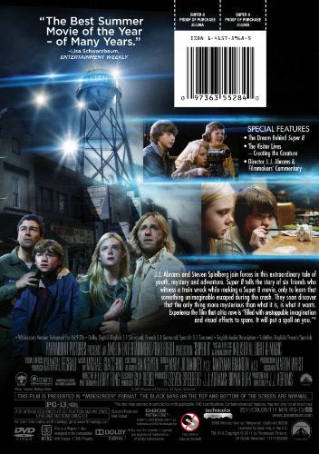 Super 8 (DVD), Paramount, Sci-Fi & Fantasy