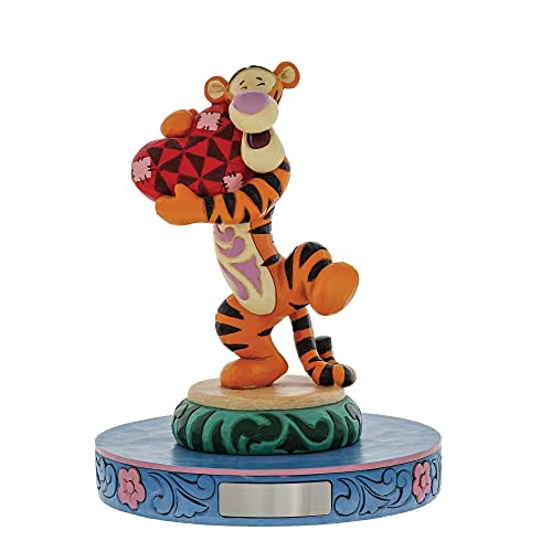Jim Shore Disney Traditions 6008073 Tigger Holding A Heart Figurine 5.5" H