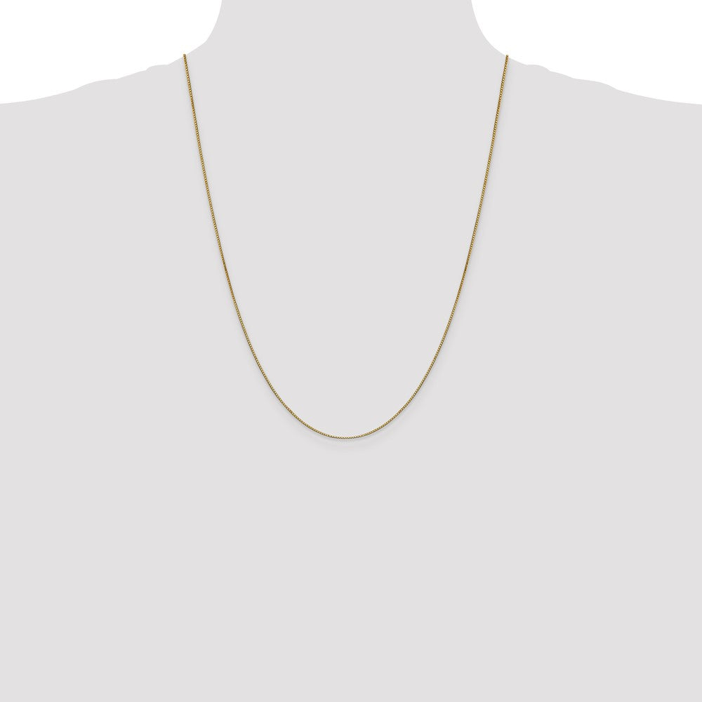 10k Gold .90mm Box Chain