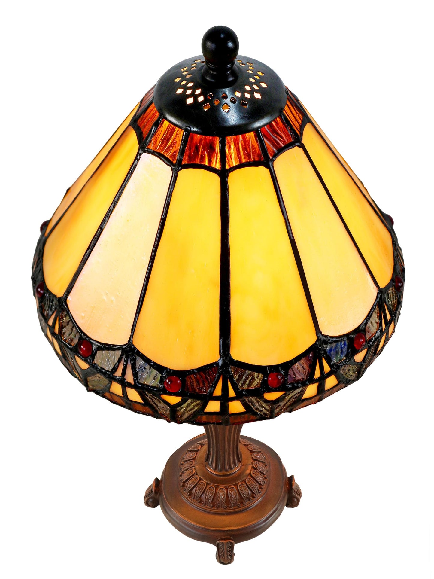 Dale Tiffany Peacock Accent Lamp