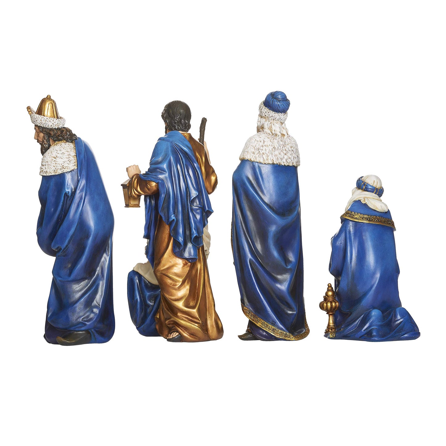 Roman Set of 4 Nativity Scene Christmas Tabletop Figurines 29"