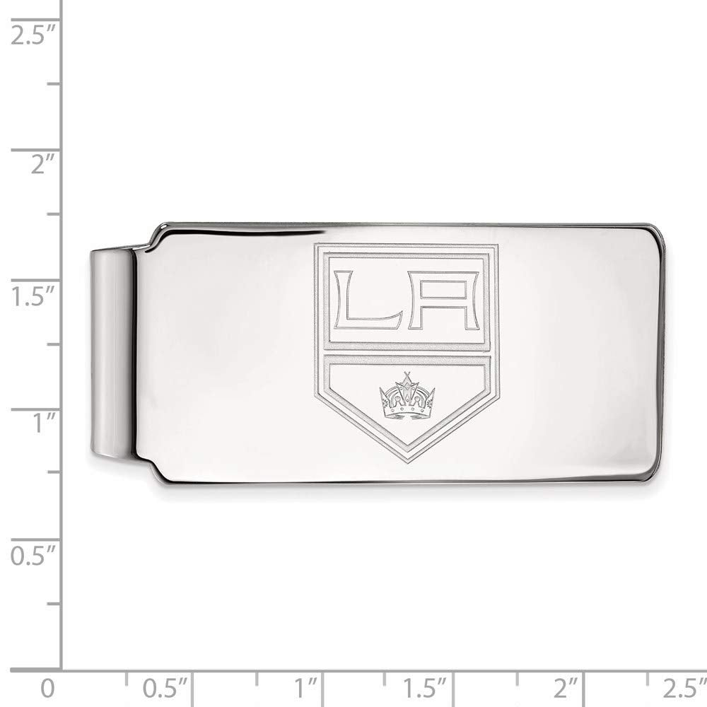Logoart Nhl Sterling Silver Los Angeles Kings Money Clip  Men