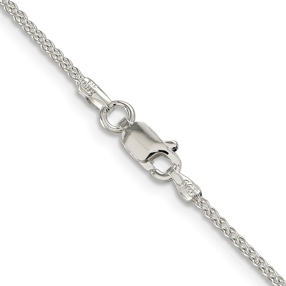 Sterling Silver 1.5mm Round Spiga Chain 28 Inches