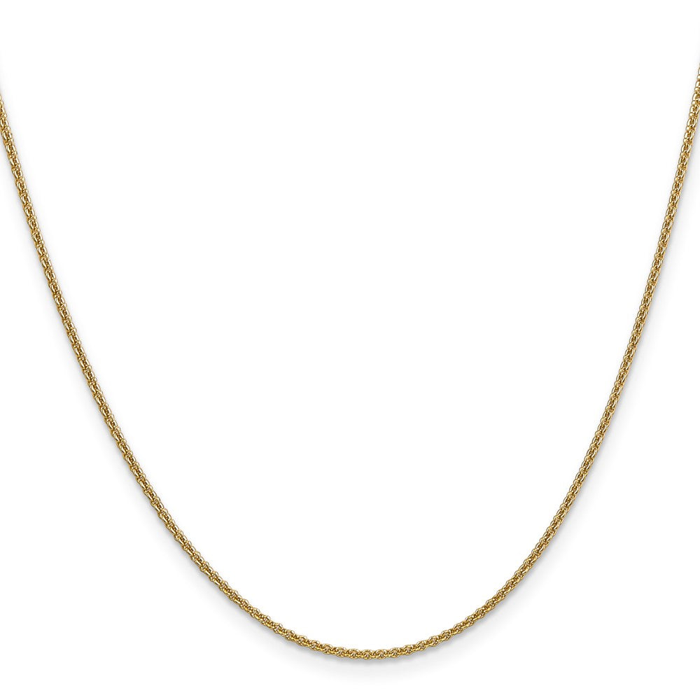 18k Yellow Gold  1.35mm 20in. Cable Chain