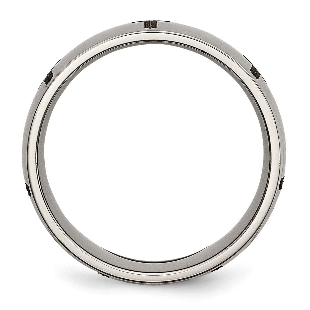 Titanium 8mm Polished Band