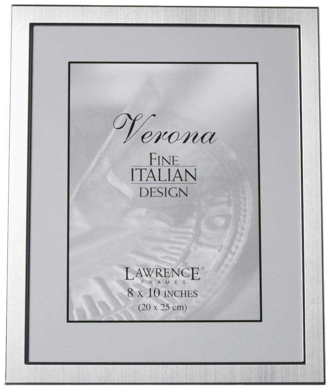 Satin Silverplate 8x10 frame by Lawrence - 8x10