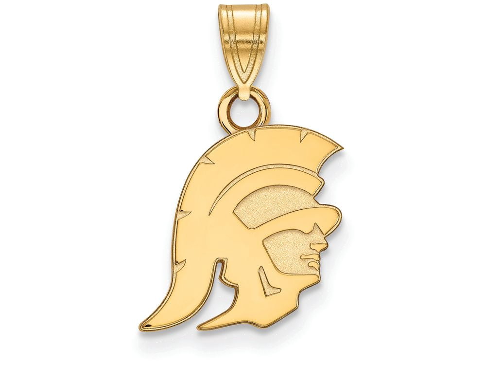 14K Yellow Gold University of Southern California Small Trojan Pendant