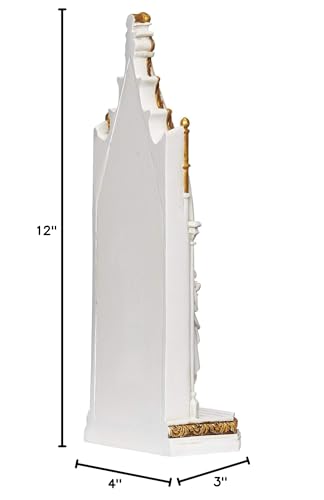 Joseph's Studio by Roman - St. Joseph and Child Holy Family Window LED Figure, Renaissance Collection, 11.75" H, Resin and Stone, Religious Gift, Decoration, Battery Operated