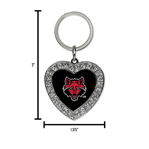 Tblazers Heart Keychain