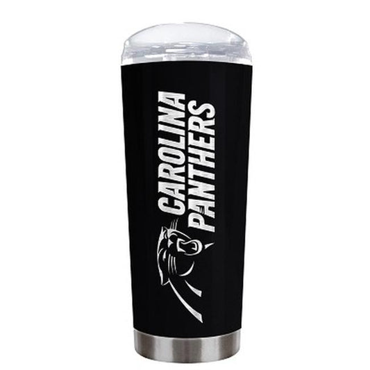 Great American Products 56628 20 oz Carolina Panthers Roadie Stainless Steel Travel Tumbler