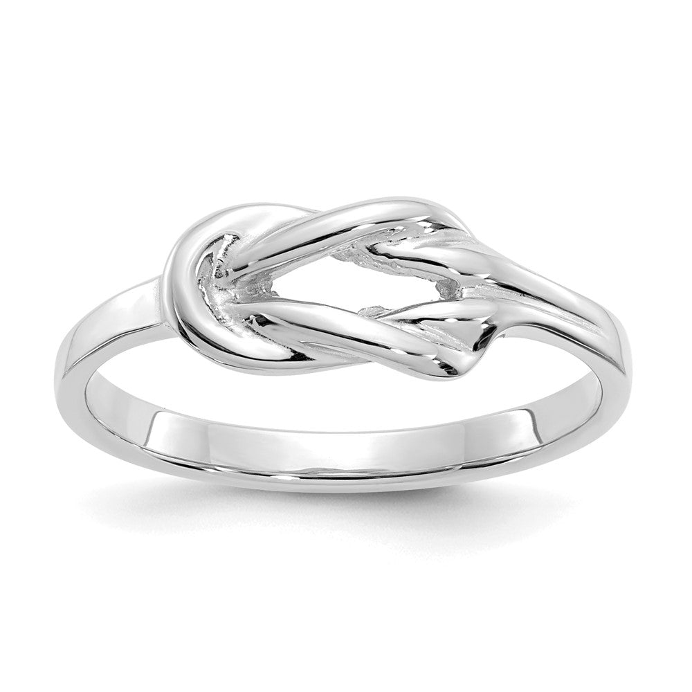 14Kw Freeform Knot Ring Size 7