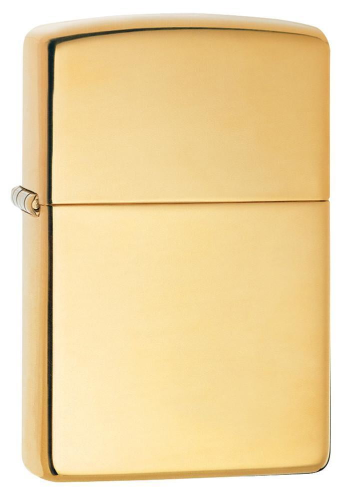 ZIPPO HIGH POLISH BRASS LIGHTER