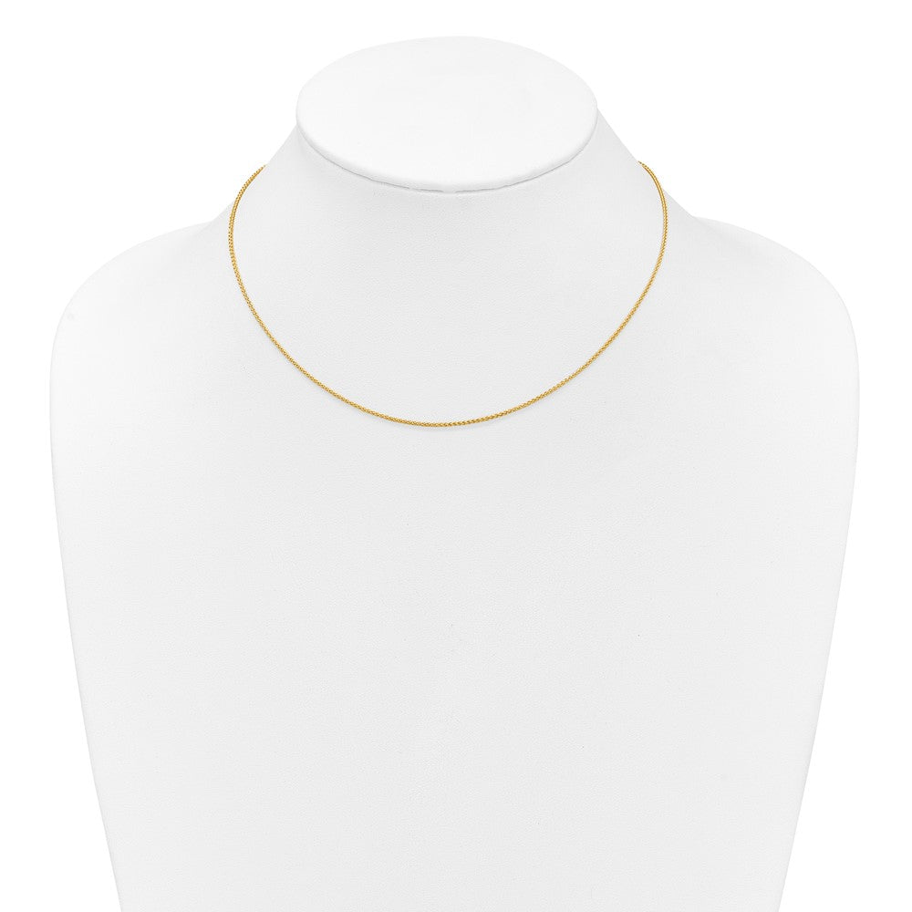10k 1.2mm Spiga 1in+1in Adjustable Chain