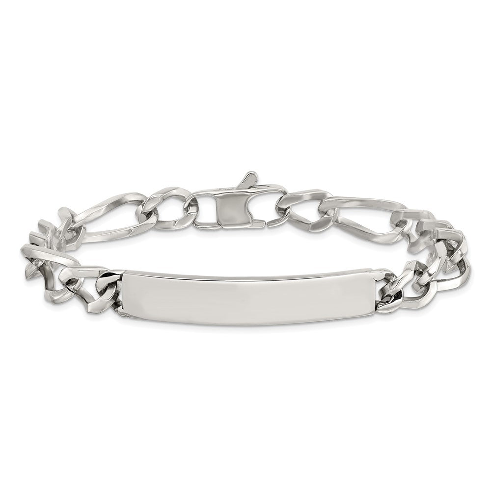 Stainless Steel Polished 9.25in ID Bracelet 9.25 inches