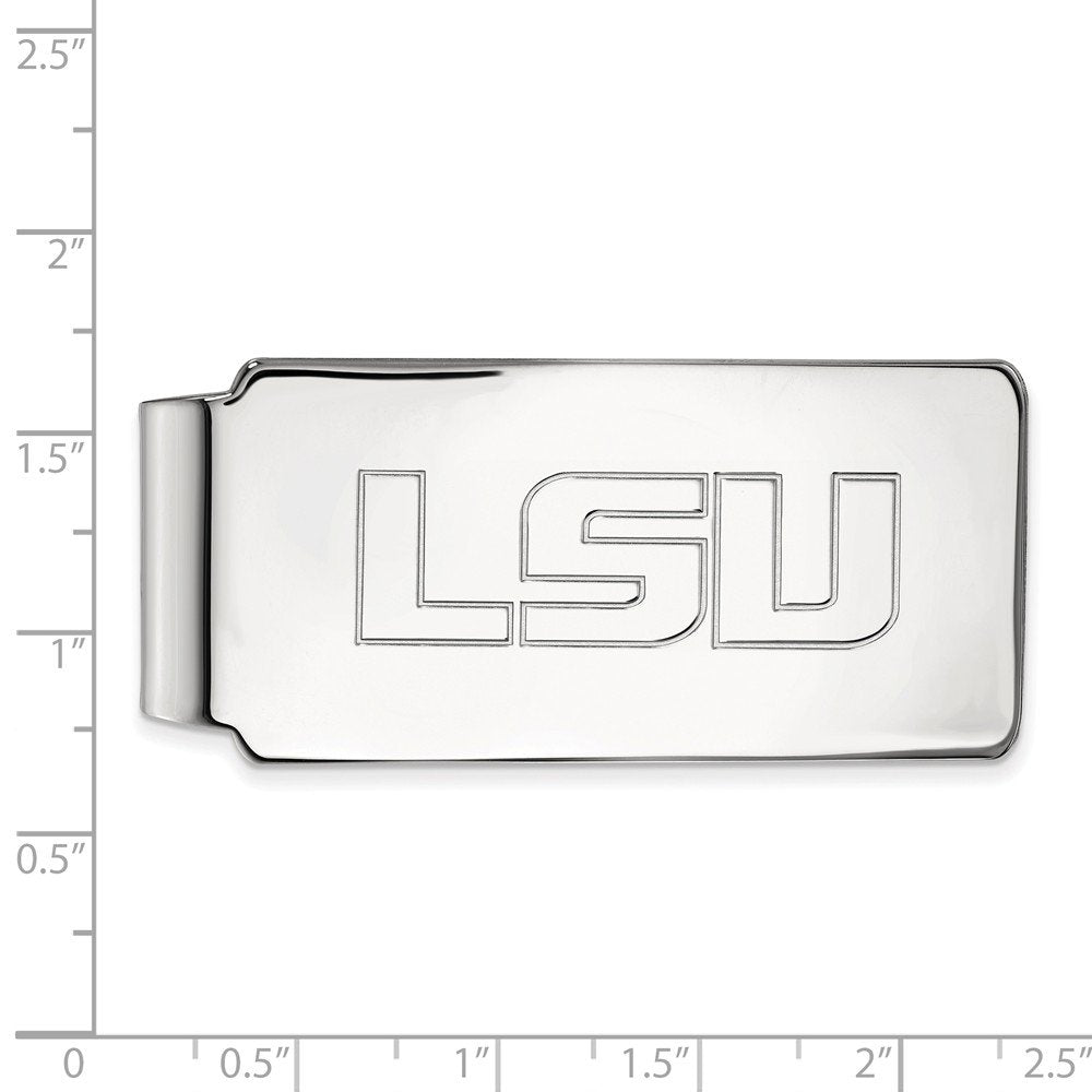 LSU Tigers Sterling Silver Money Clip