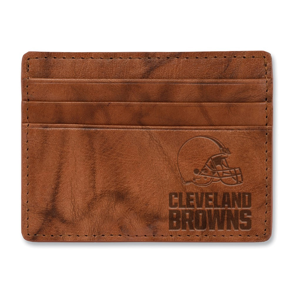 NFL Rico Industries Cleveland Browns  Leather Credit Cart Wallet