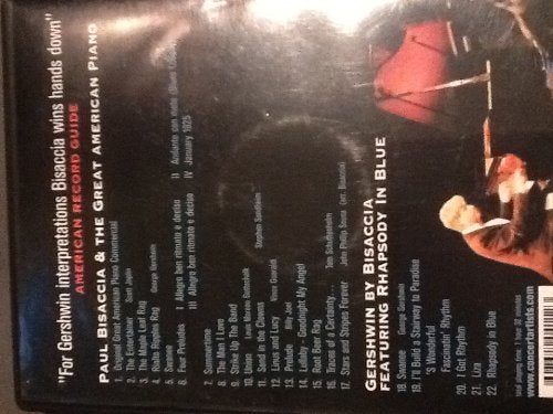 Paul Bisaccia and the Great American Piano [DVD]