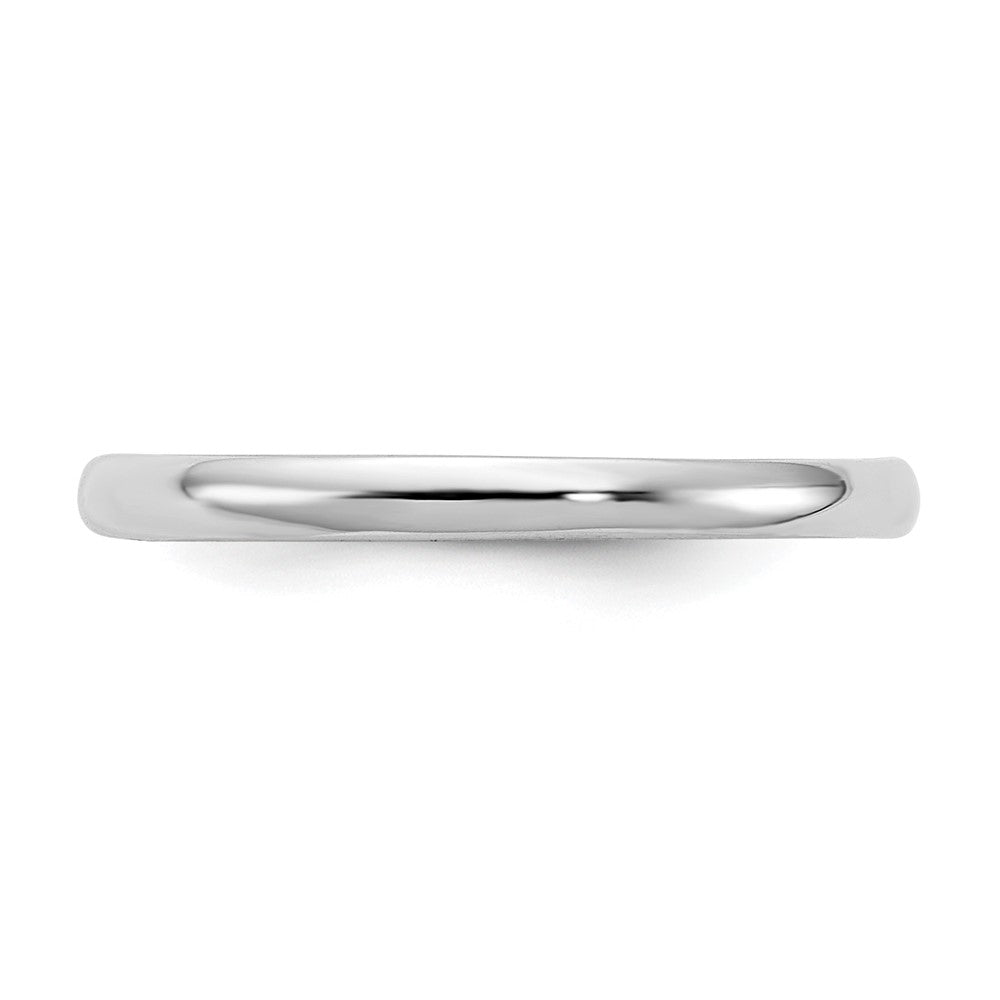 14K White Gold Madi K Polished Ring Size 3