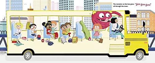 The Monster on the Bus [Hardcover] Lieb, Josh and Marks, Hannah