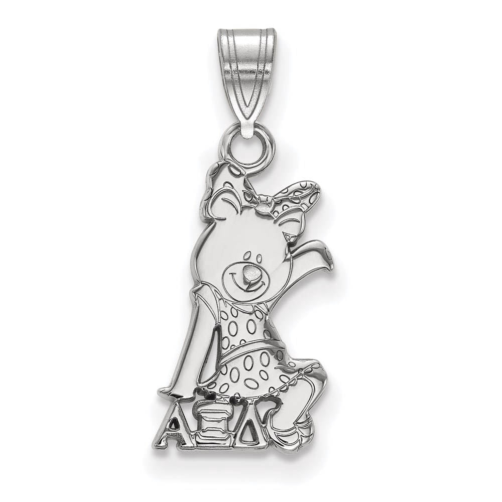 Sterling Silver Official Licensed Greek Sororities Alpha Xi Delta (???) Small Pendant