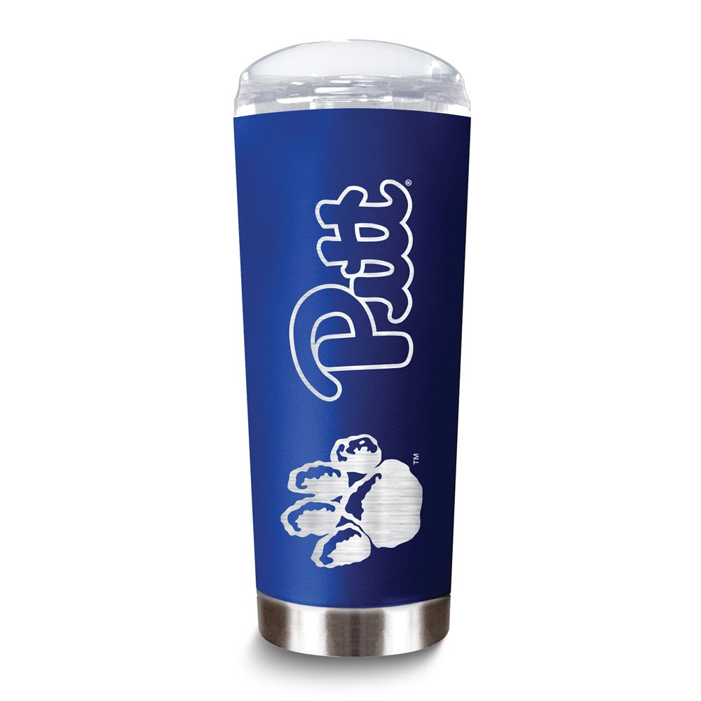 Collegiate University of Pittsburgh Stainless Steel 18 oz. Roadie Tumbler with Lid