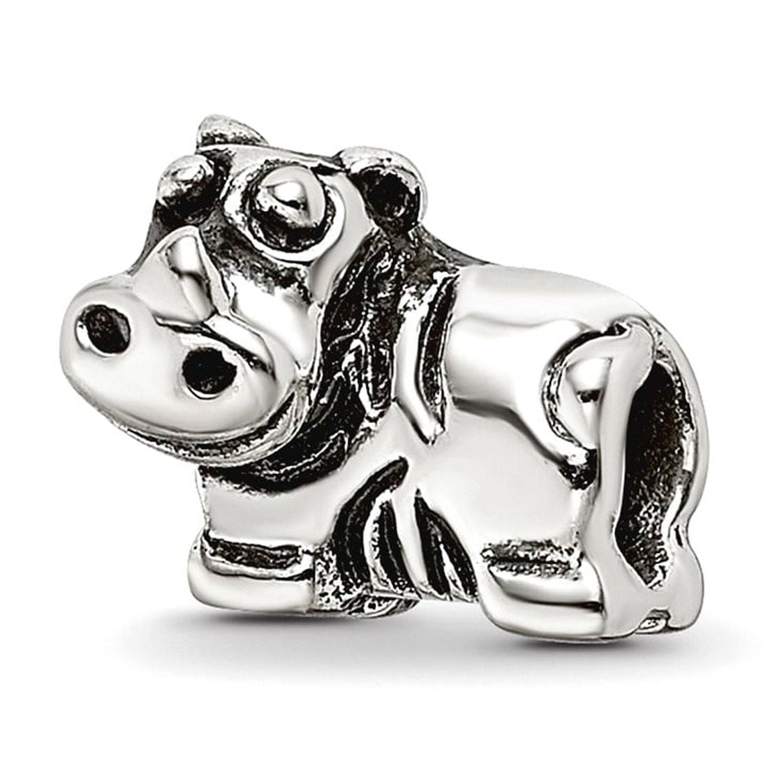 Sterling Silver Reflections Kids Rhino Bead