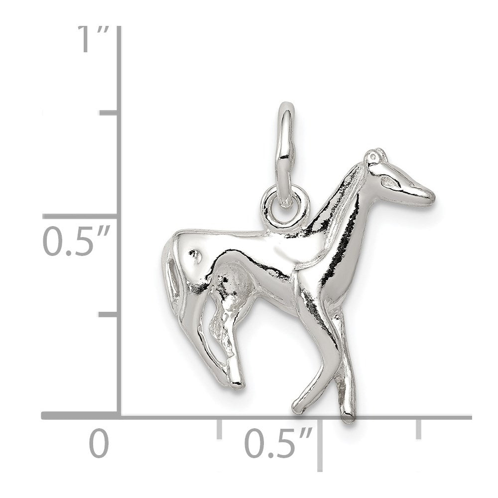 Sterling Silver Horse Charm